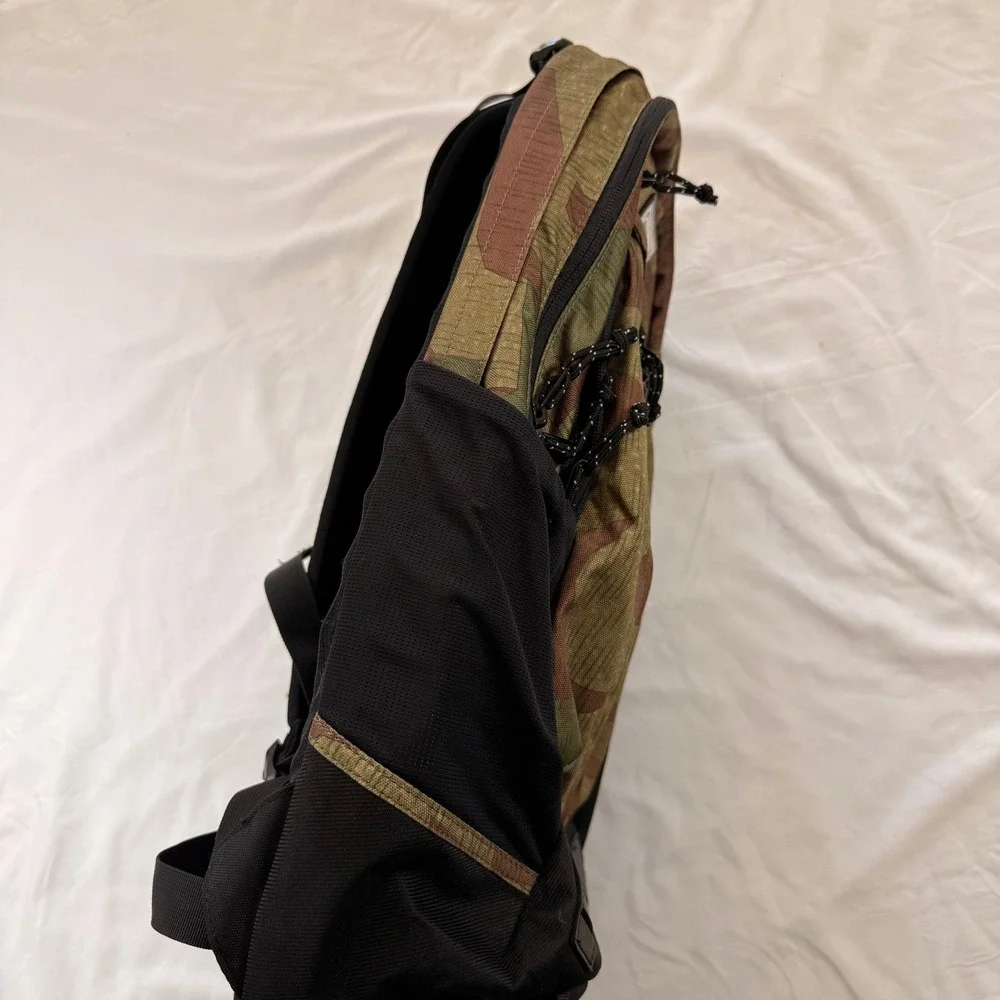 Burton Durable Goods Splinter Camo Backpack‎ Brown Green Rucksack Outdoor Travel